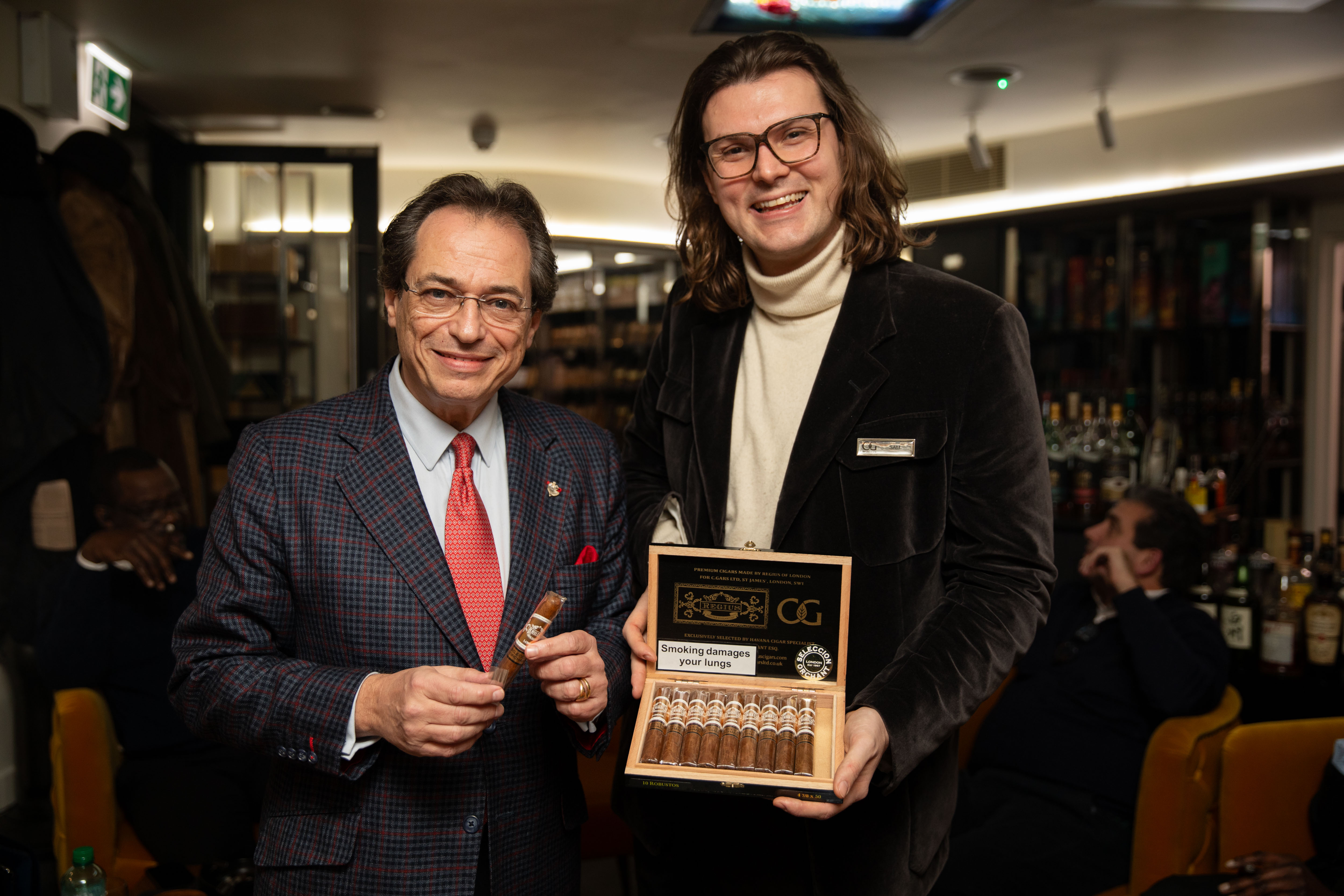C.Gars and Franco\'s: A Night of Decadent Dining and Deluxe Cigars