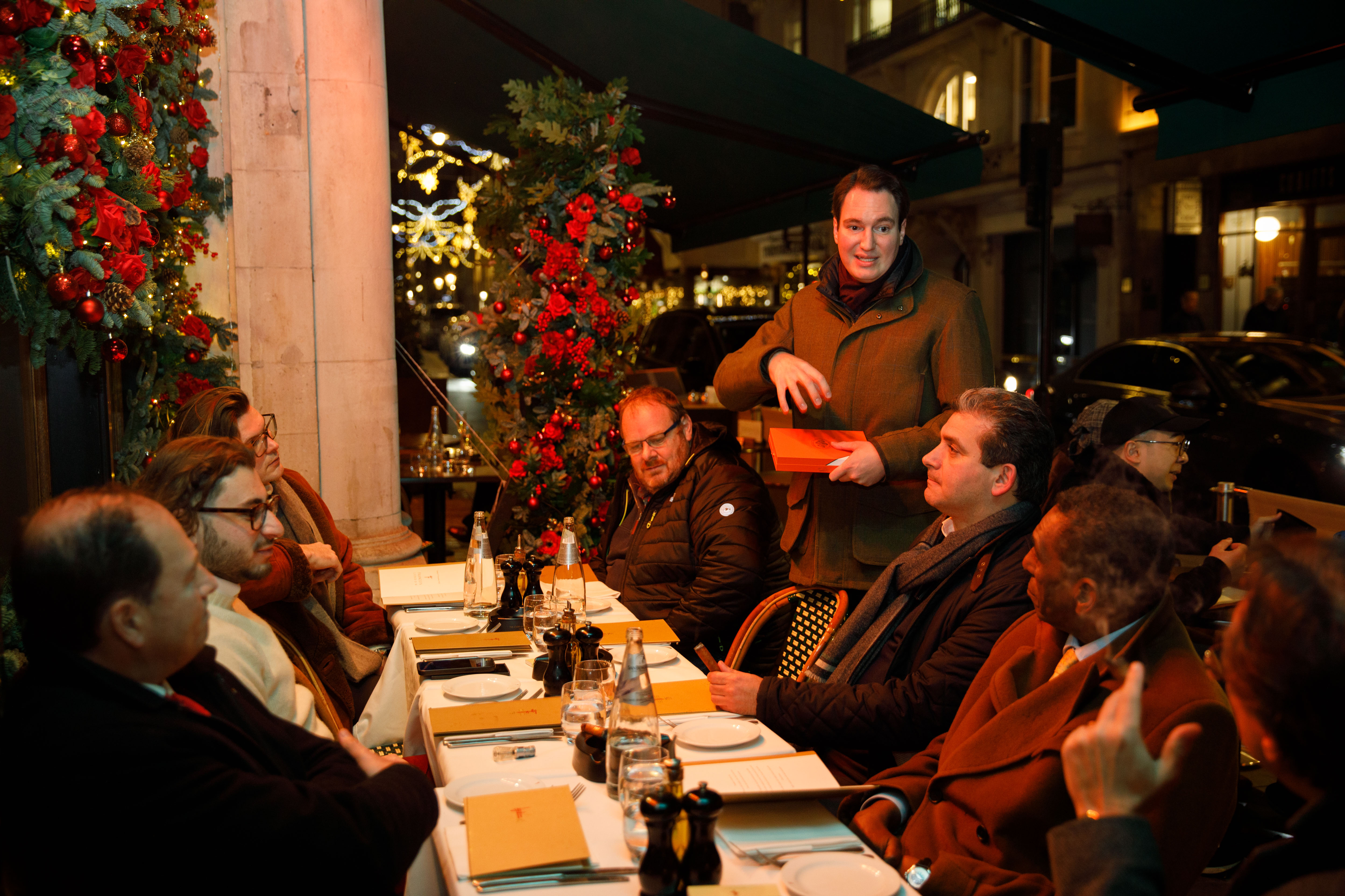 C.Gars and Franco\'s: A Night of Decadent Dining and Deluxe Cigars