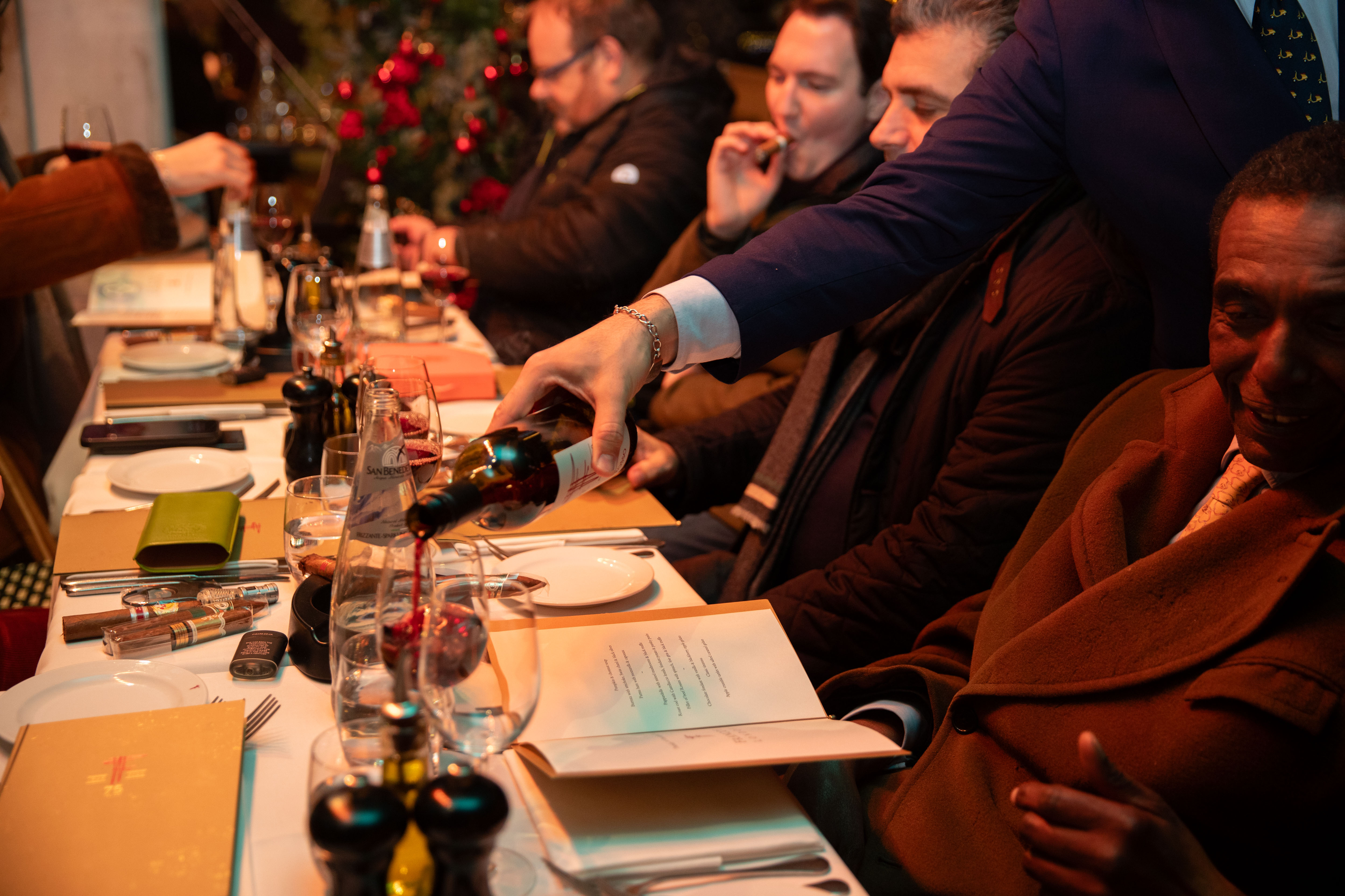 C.Gars and Franco\'s: A Night of Decadent Dining and Deluxe Cigars