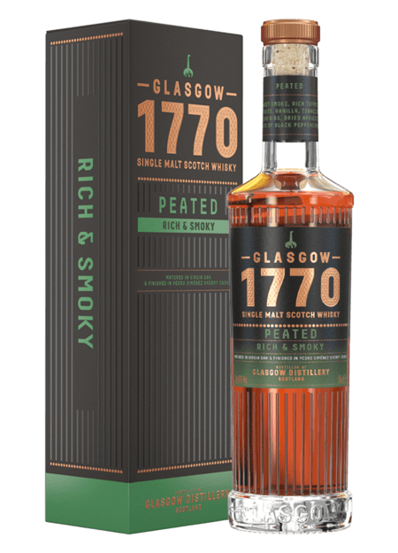Glasgow 1770 Peated Distilled - 46% 50cl