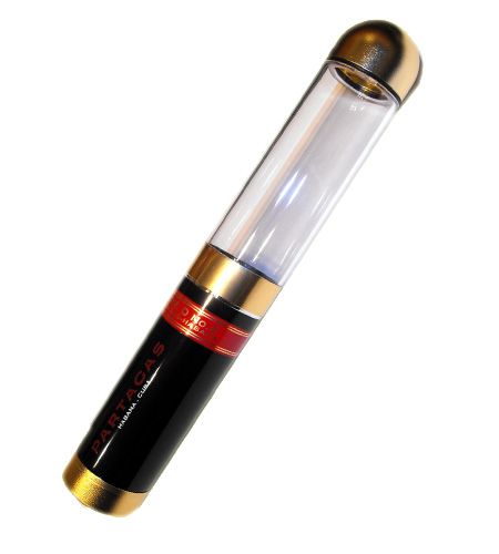 Partagas Serie D no 4 - Glass Travel Cigar Tube - empty