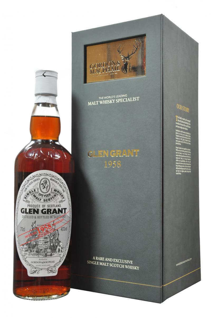 Glen Grant 1958 - 54 Year Old Bottled 2013 - 70cl 40%
