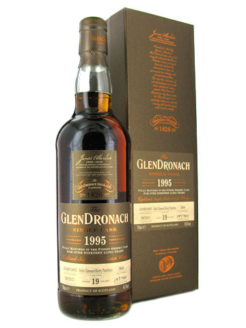Glendronach 19 Year Old 1995 (cask 3806) Batch 12 - 70cl 54.5%