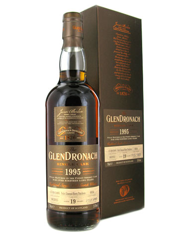 Glendronach 19 Year Old 1995 (sherry cask 4034) Batch 12 - 70cl 55.4%