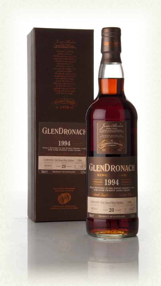 Glendronach 20 Year Old 1994 (cask 3398) Batch 12 - 70cl 53.2%