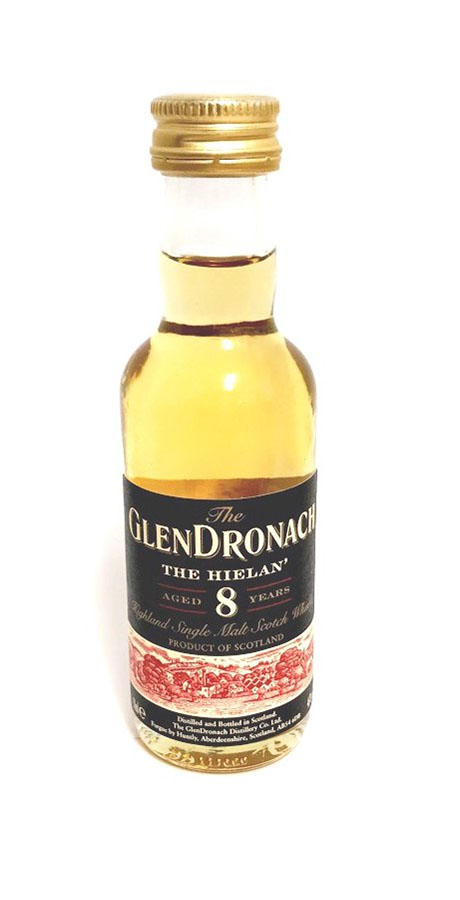 Glendronach 8 Year Old The Hielan Miniature - 5cl 46%