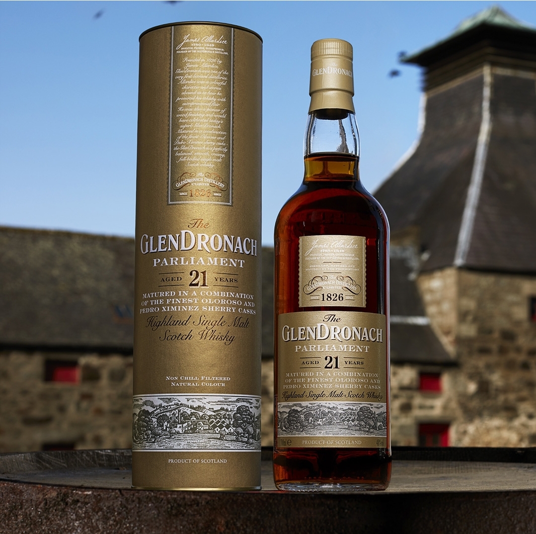 Glendronach 21 Year Old Parliament Single Malt Scotch Whisky - 70cl 48%