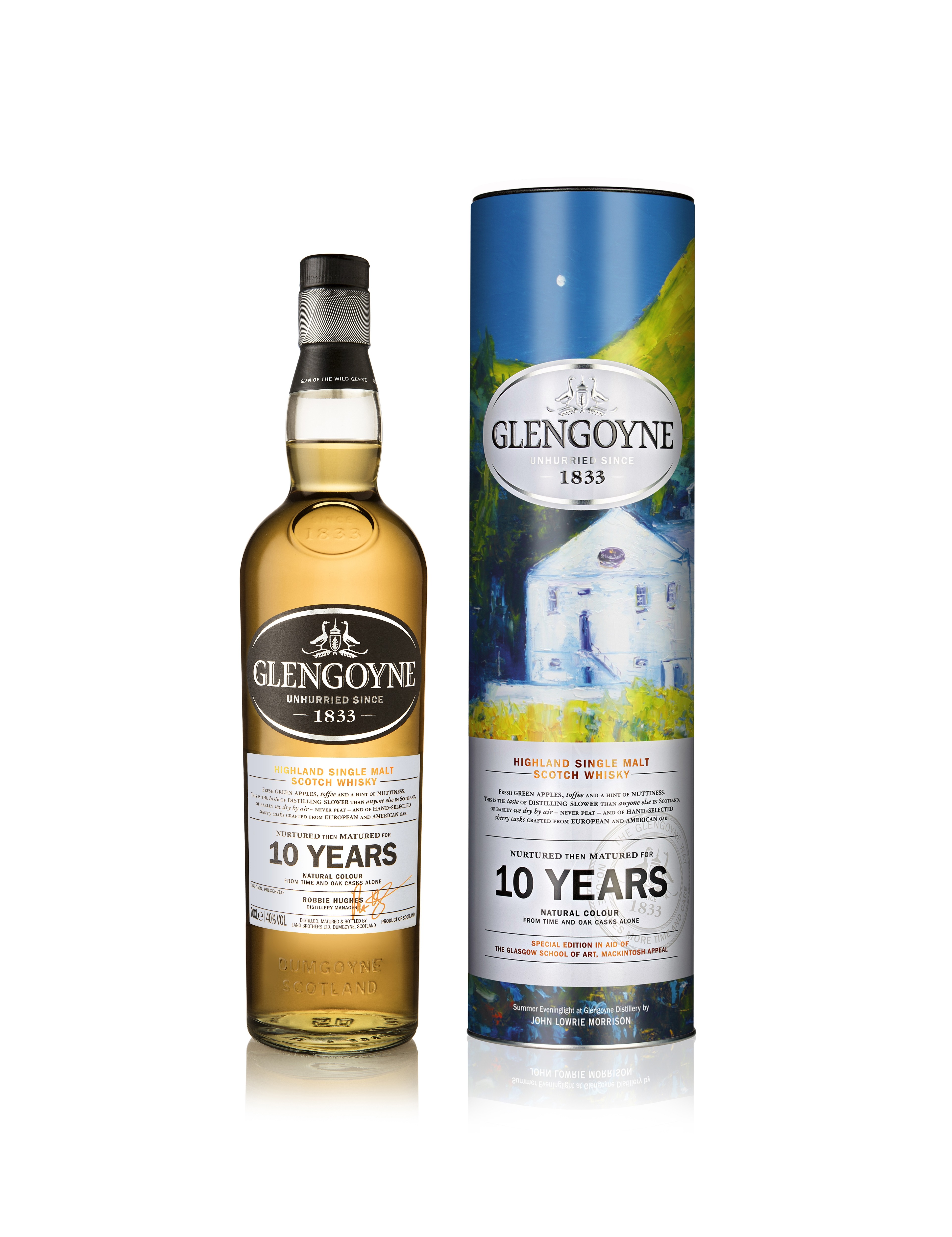 Glengoyne 10 Year Old Jolomo Summer - Limited Edition Release 70cl 40%