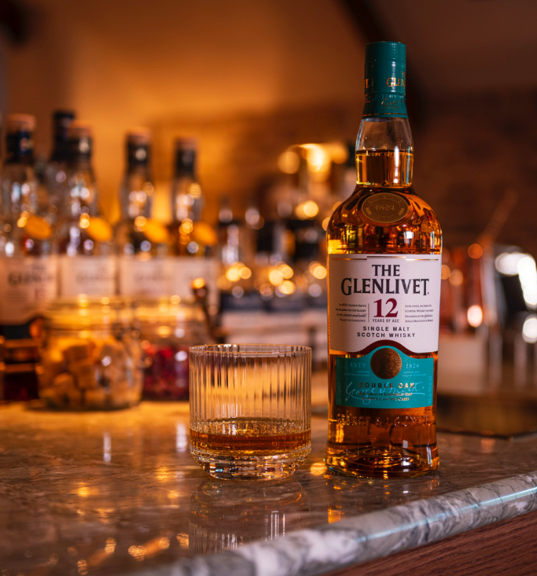 Glenlivet 12 Year Old Bottle and Glass Gift Pack
