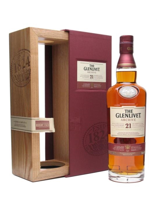 Glenlivet 21 year old Archive Whisky - 70cl 43%