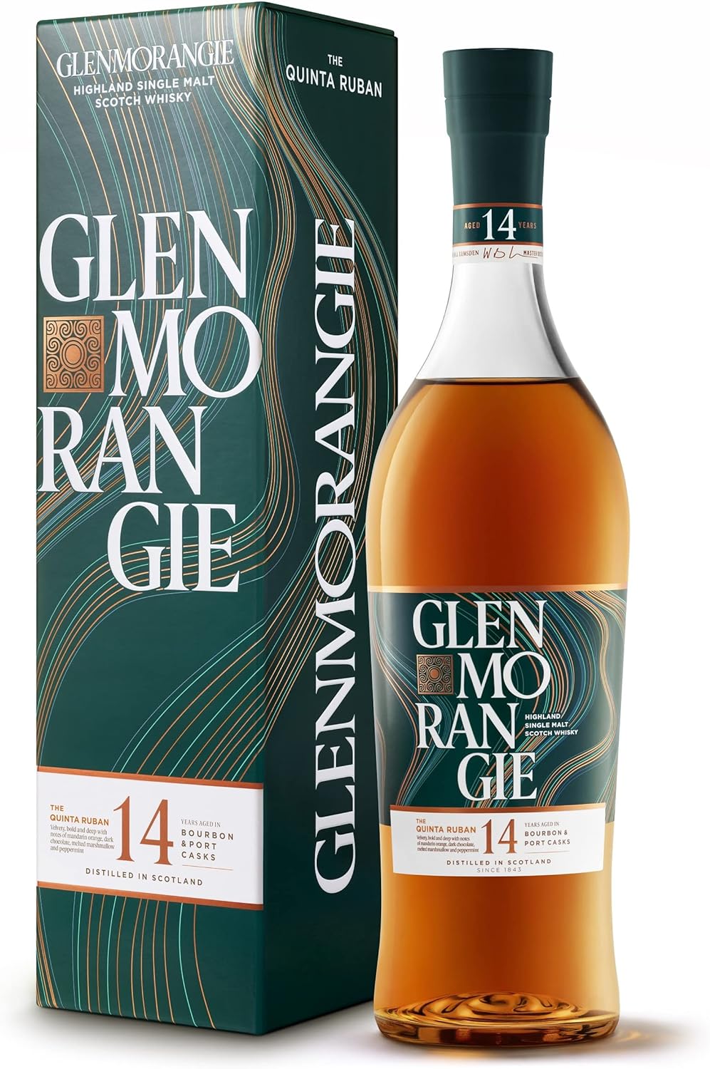 Glenmorangie 14 Year Old Quinta Ruban Whisky - 46% 70cl