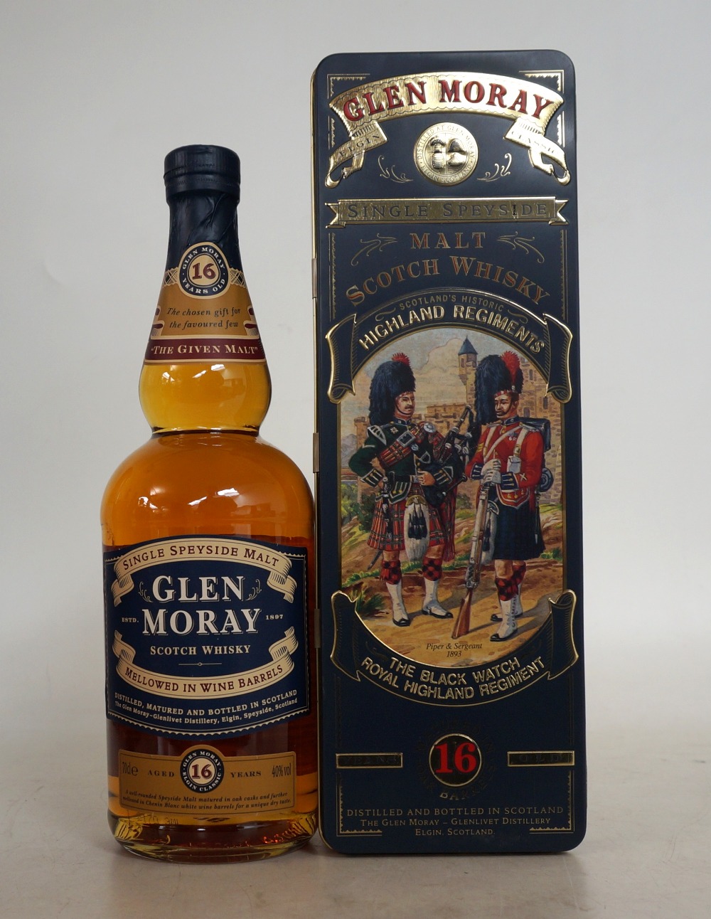 Glen Moray 16 Year Old Whisky - 70cl 40%