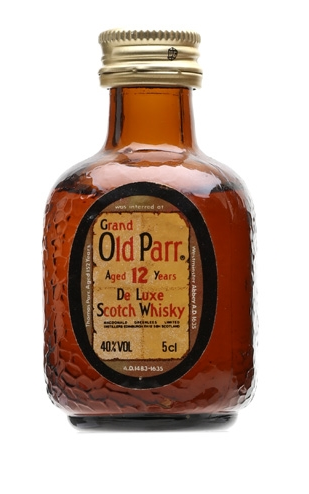 Grand Old Parr 12 Year Old De Luxe Scotch Whisky Miniature - 5cl 40%