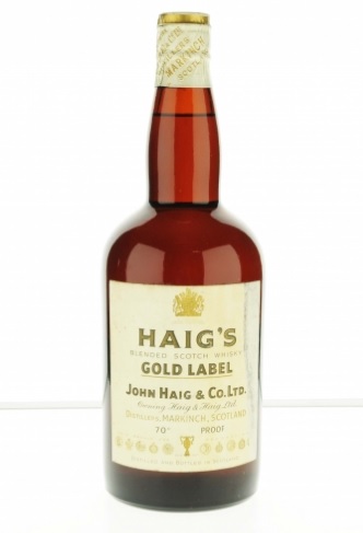 Haig\'s Gold Label 1960s Blended Scotch Whisky - 70 Proof