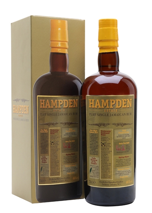 Hampden Estate Pure Single Jamaican Rum - 70cl 46%