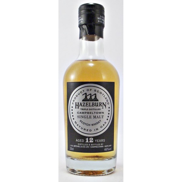 Hazelburn 12 Year Old Scotch Whisky - 20cl 46%