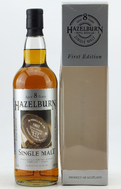 Hazelburn 8 Year Old First Edition \'The Casks\' Single Malt Whisky - 70cl 46%