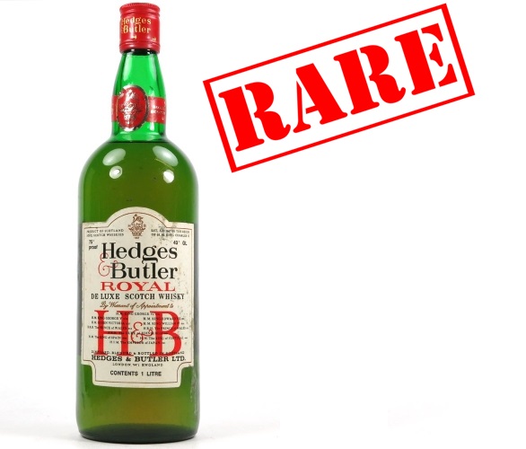 Hedges & Butler 1970s Royal Scotch Whisky - 1 Litre 75 Proof