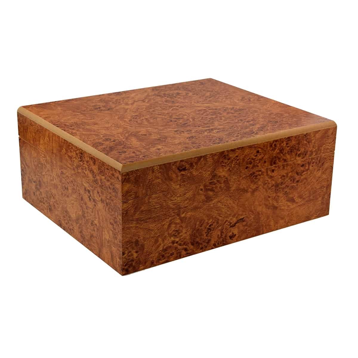 apt spiller orm Humidor Starter Kit - Burl Humidor + Cigar Accessories