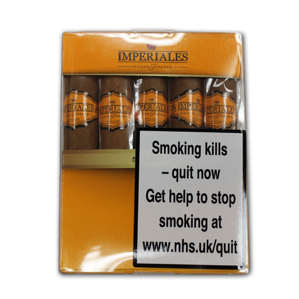 Leon Jimenes Imperiales Classic Robusto Cigar - Pack of 5