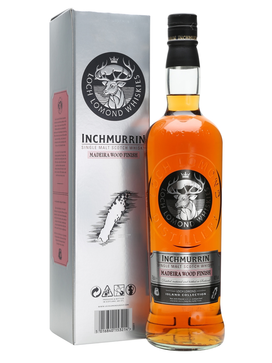 Inchmurrin Madeira Wood Finish Island Collection Whisky - 70cl 46%