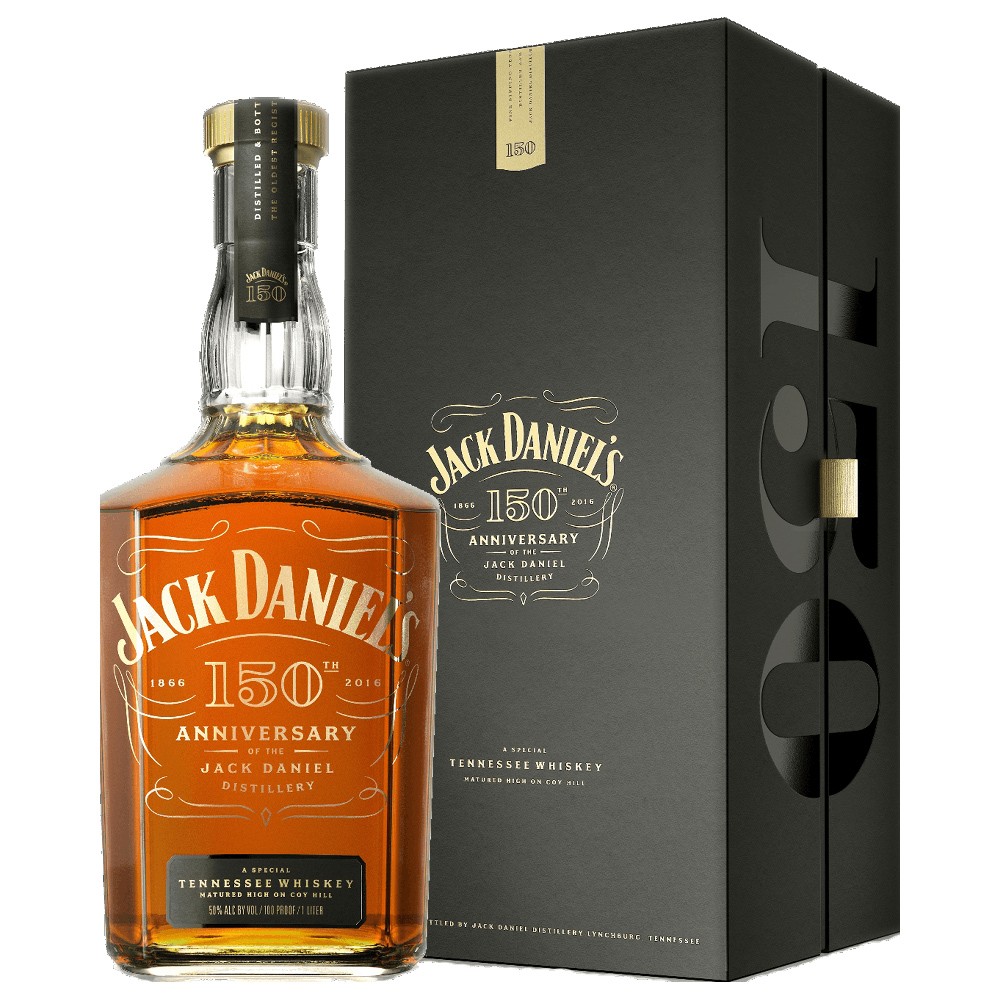 Jack Daniels 150th Anniversary Edition Whiskey - 1 Litre 50%