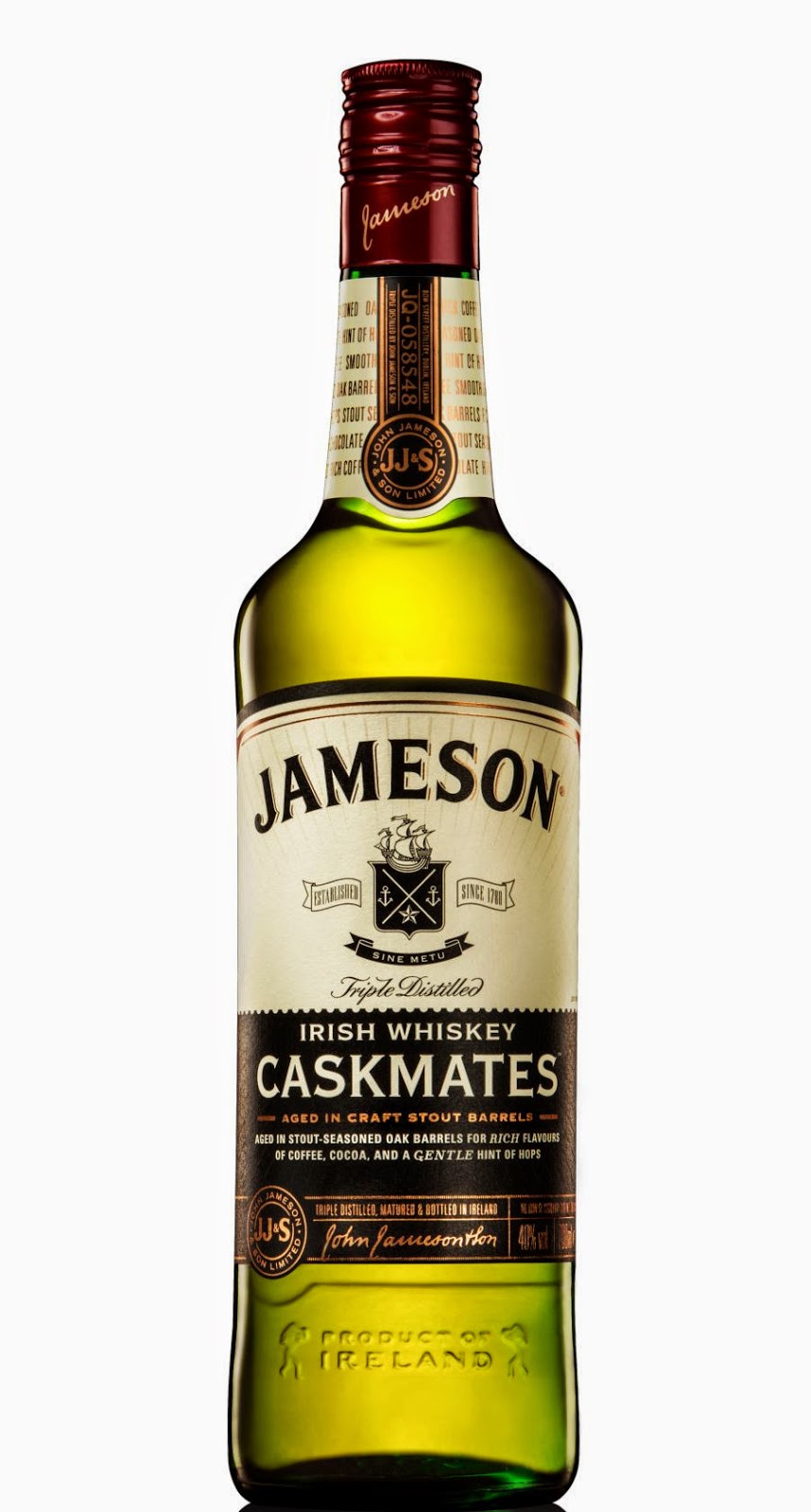 Jamesons Caskmates Stout Edition Irish Whiskey - 70cl 40%