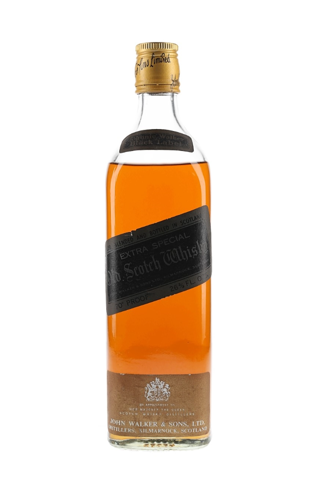 Johnnie Walker Black Label Extra Special Bottled 1970s - 40