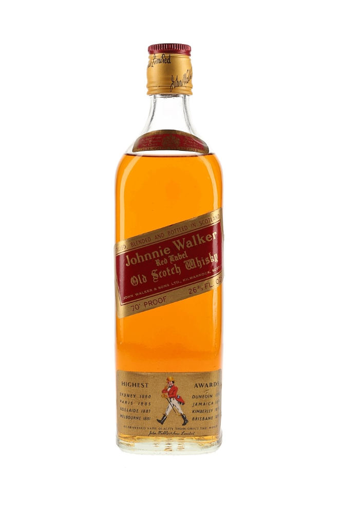 Johnnie Walker Red Label Whisky - Sample bottle - 40% - Johnnie Walker