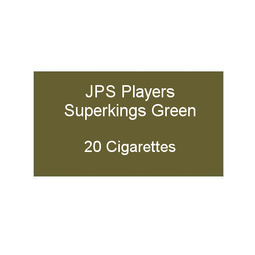 JPS Players Superkings Green Menthol - 1 pack of 20 cigarettes (20)