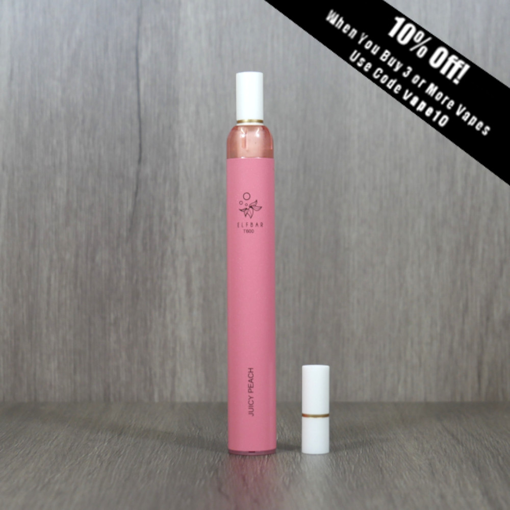 Elf Bar T600 Disposable Vape Bar Juicy Peach