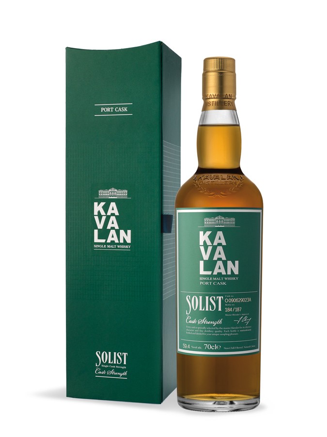 Kavalan Solist Port Cask Single Malt Whisky - 70cl 57.8%