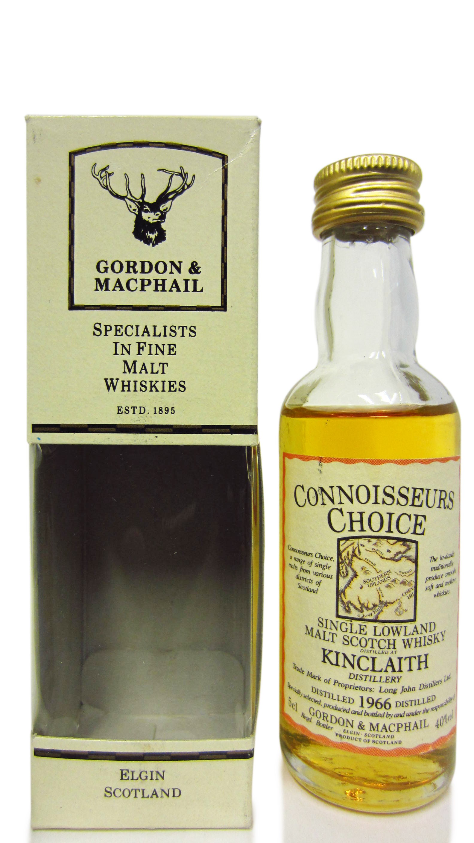 Kinclaith 1966 Connoisseurs Choice Miniature - 5cl 40%