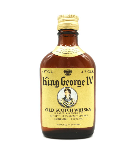 King George IV Old Scotch Miniature - 43% 4.7cl
