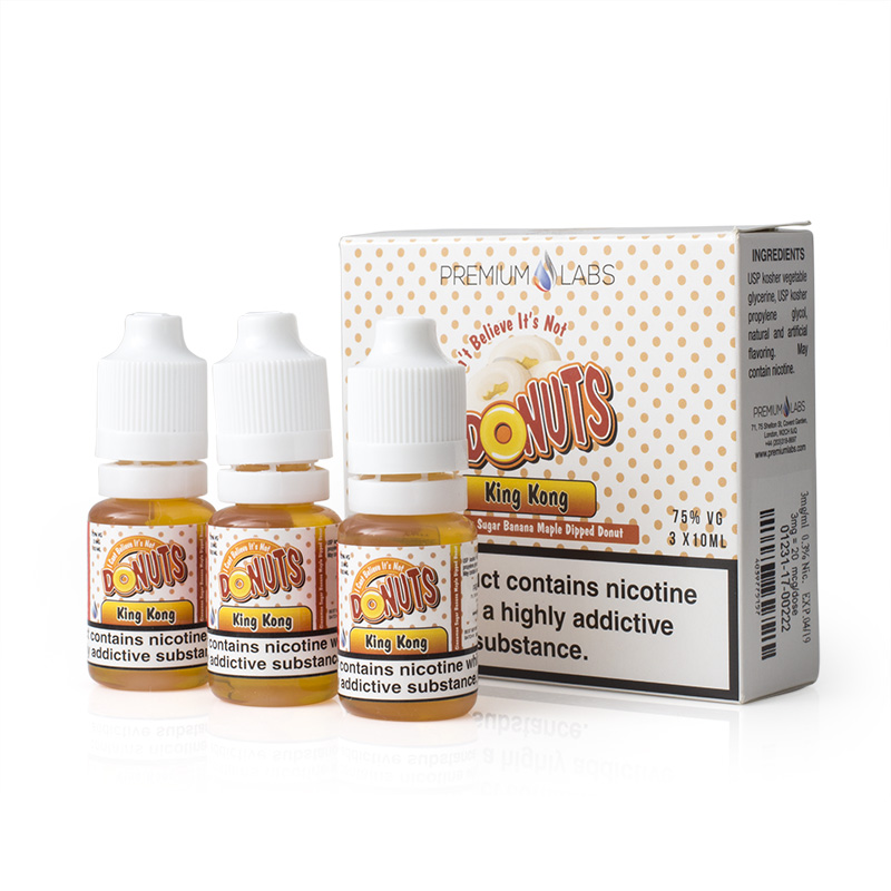 I Can\'t Believe It\'s Not Donuts - King Kong Vape Liquid - 10ml 3mg