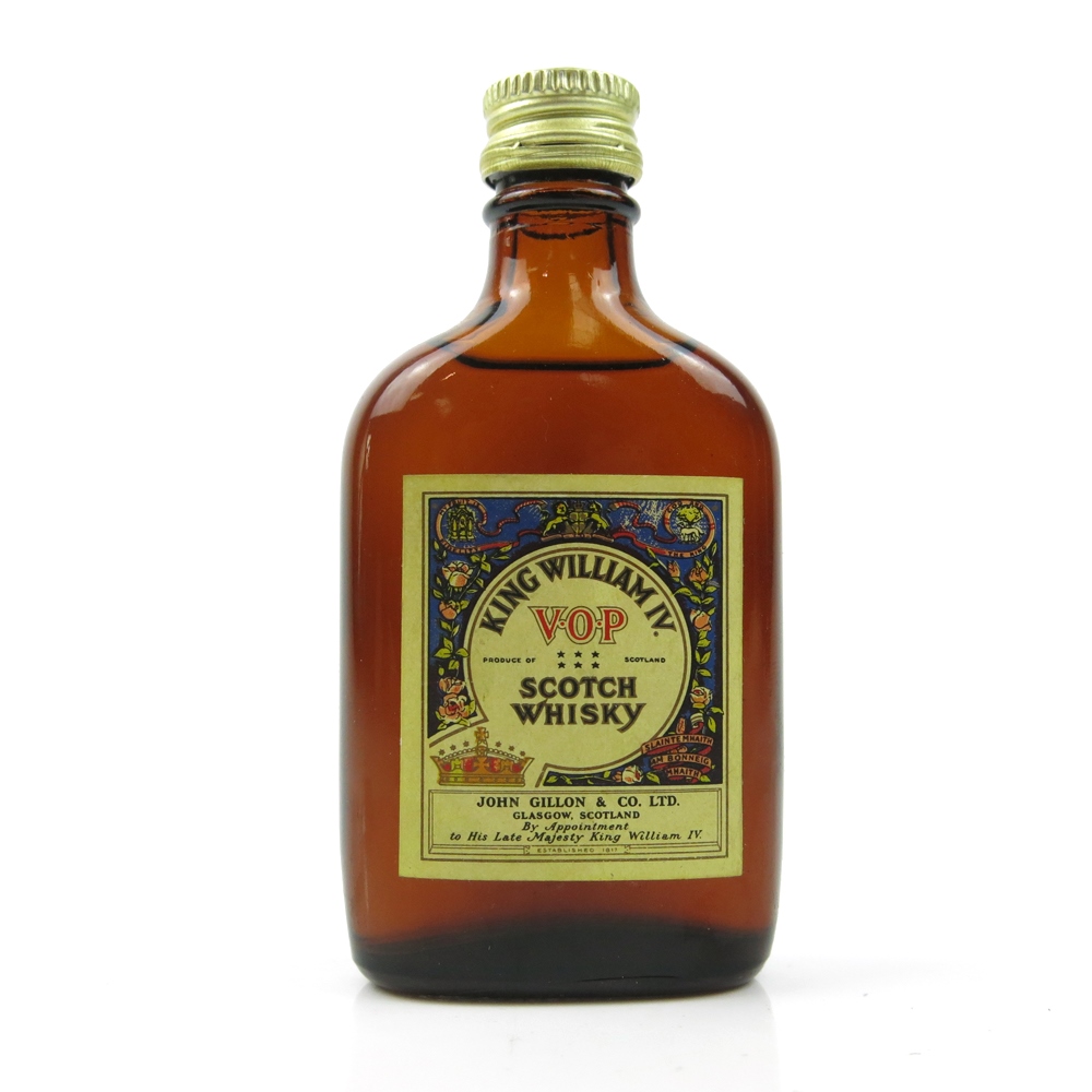 King William IV Scotch Whisky Miniature - 5cl
