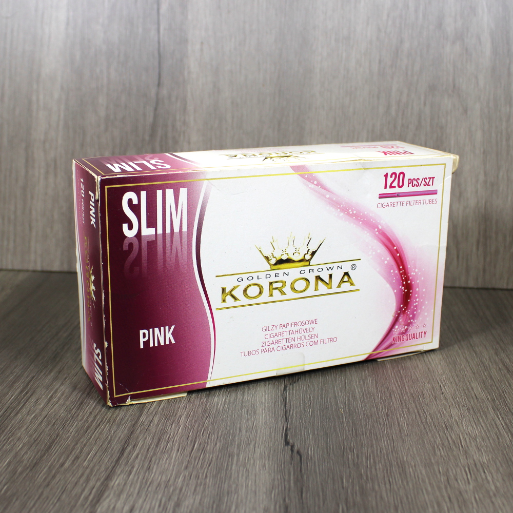 Korona Slim Pink Tubes