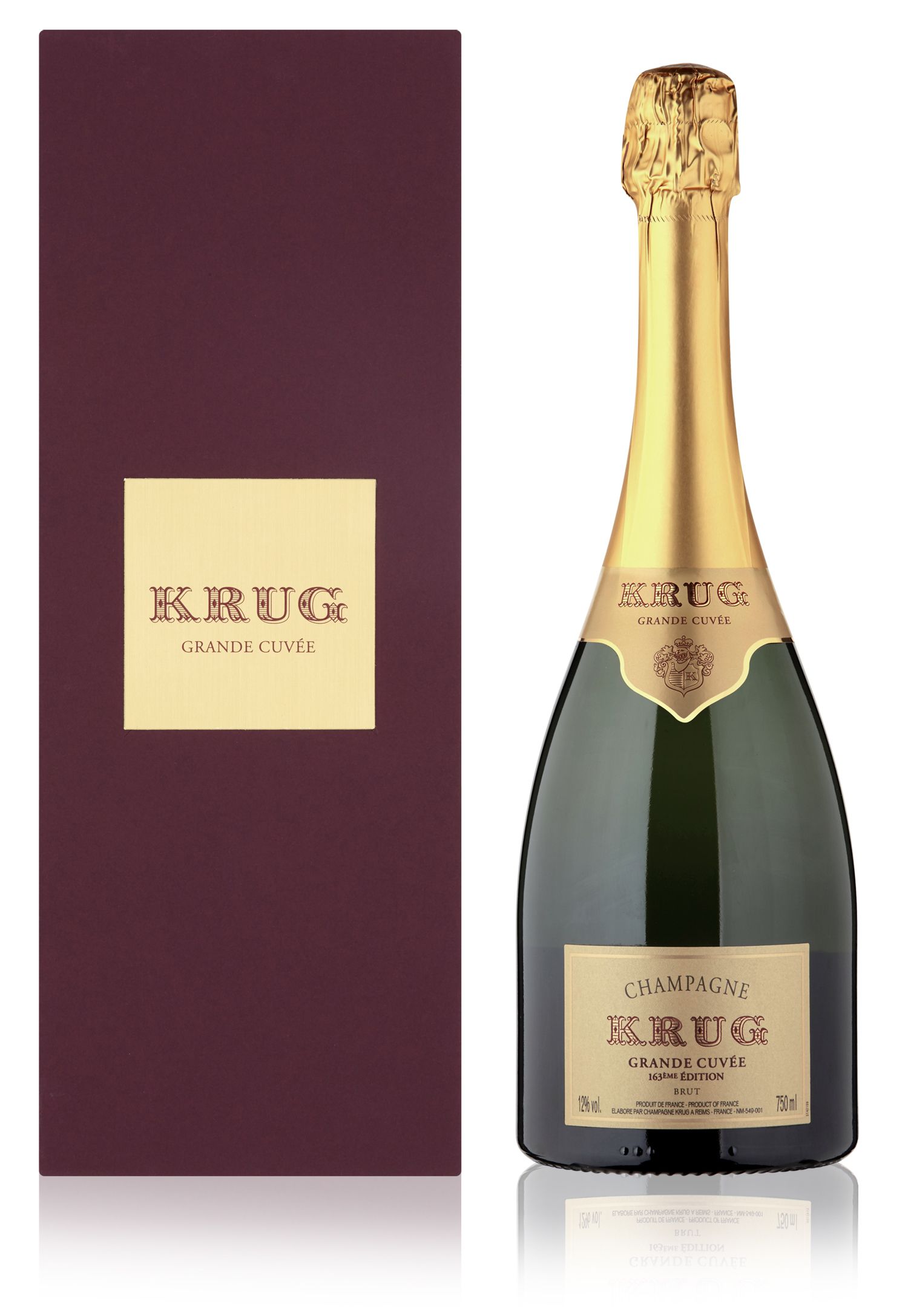 Krug Grande Cuvee 169 Edition Champagne - 12% 75cl