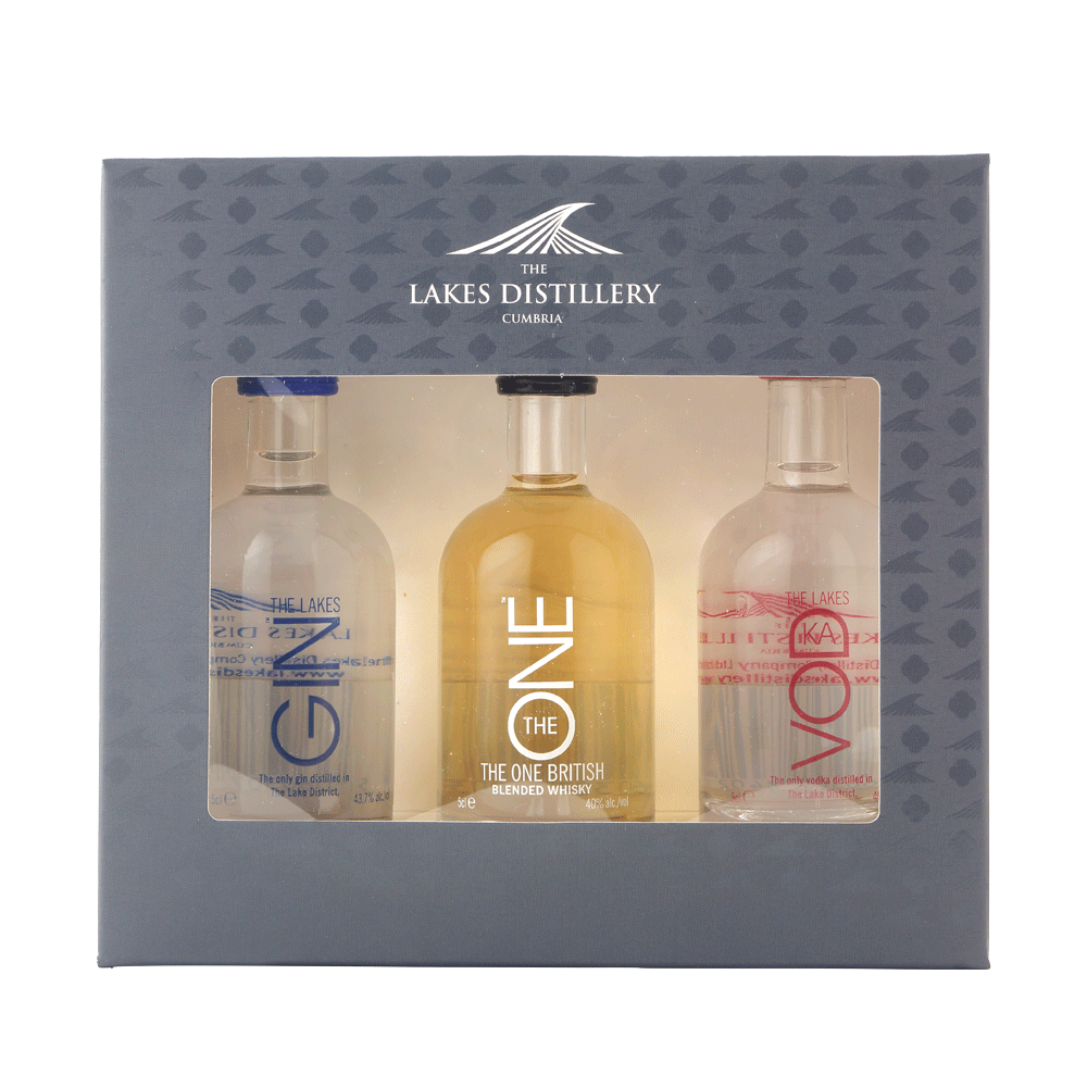 Lakes Distillery Mixed Miniature - 3x5cl Gift Pack