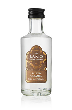 The Lakes Salted Caramel Vodka Liqueur Miniature - 25% 5cl