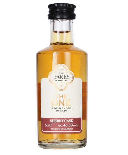 The Lakes The One Sherry Cask Finish Whisky Miniature - 46.6% 5cl