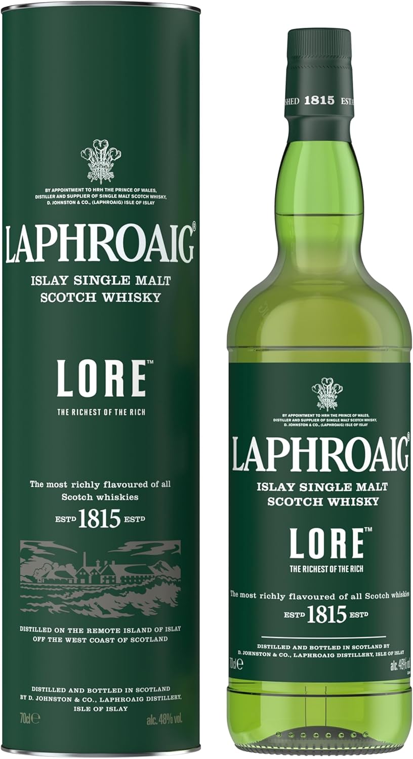 Laphroaig Lore Single Malt Scotch Whisky - 70cl 48%