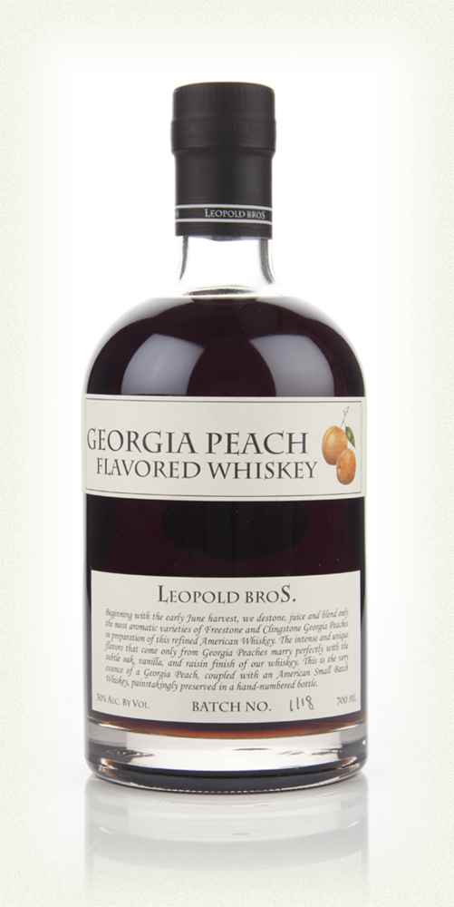 Leopold Bros Georgia Peach Flavoured Whiskey - 70cl 30%