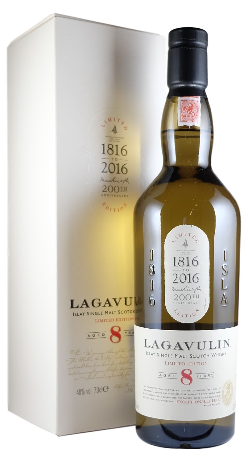 Lagavulin 8 Year Old 200th Anniversary - 70cl 48%