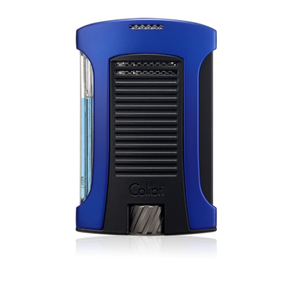 Colibri Daytona Single-jet Flame Lighter - Blue & Black (End of Line)