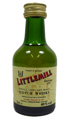 Littlemill Single Lowland Malt Miniature - 5cl 40%