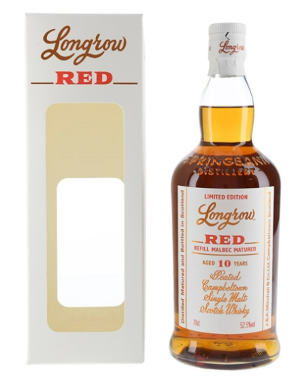 Longrow Red 10 Year Old Malbec 2021 Edition - 52.5% 70cl