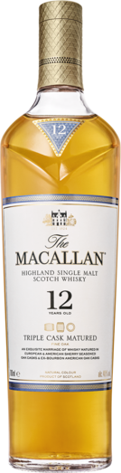 Macallan 12 year old Triple Cask Matured Without Box - 40% 70cl