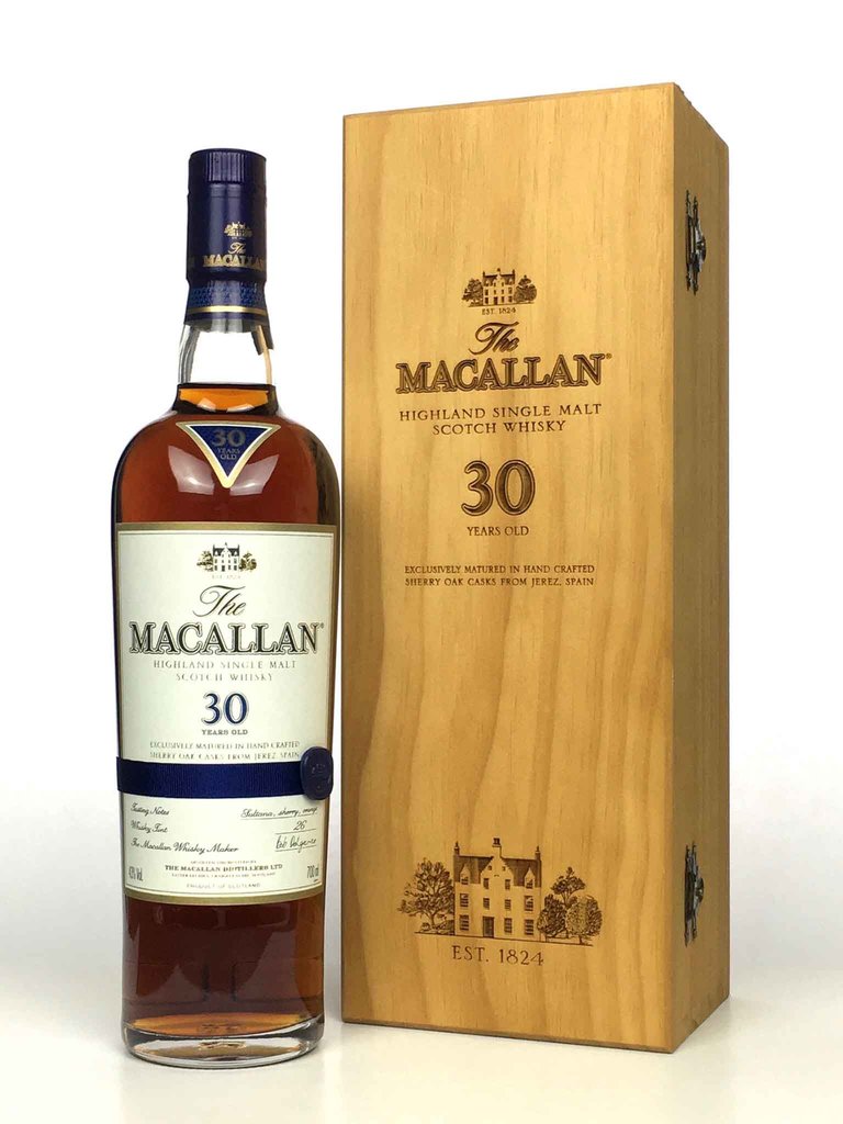 Macallan 30 Year Old Sherry Oak 2018 - 70cl 43%