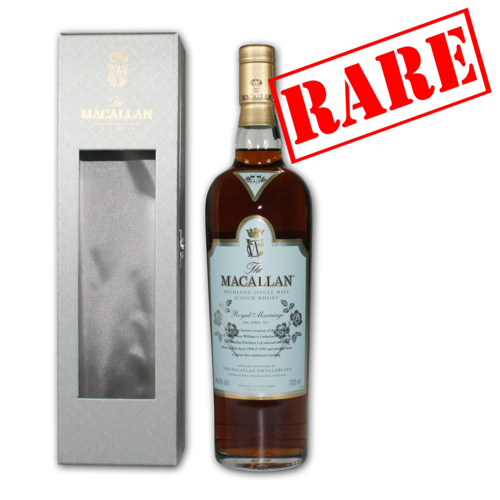 Macallan Royal Marriage Prince William & Kate Middleton Whisky - 70cl 46.8%